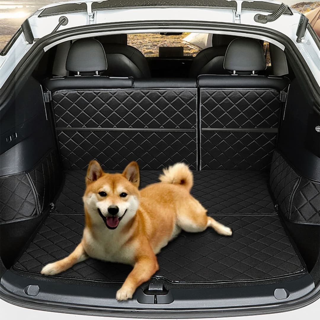 Protector de baúl para mascotas Model Y (con faldón para paragolpes)