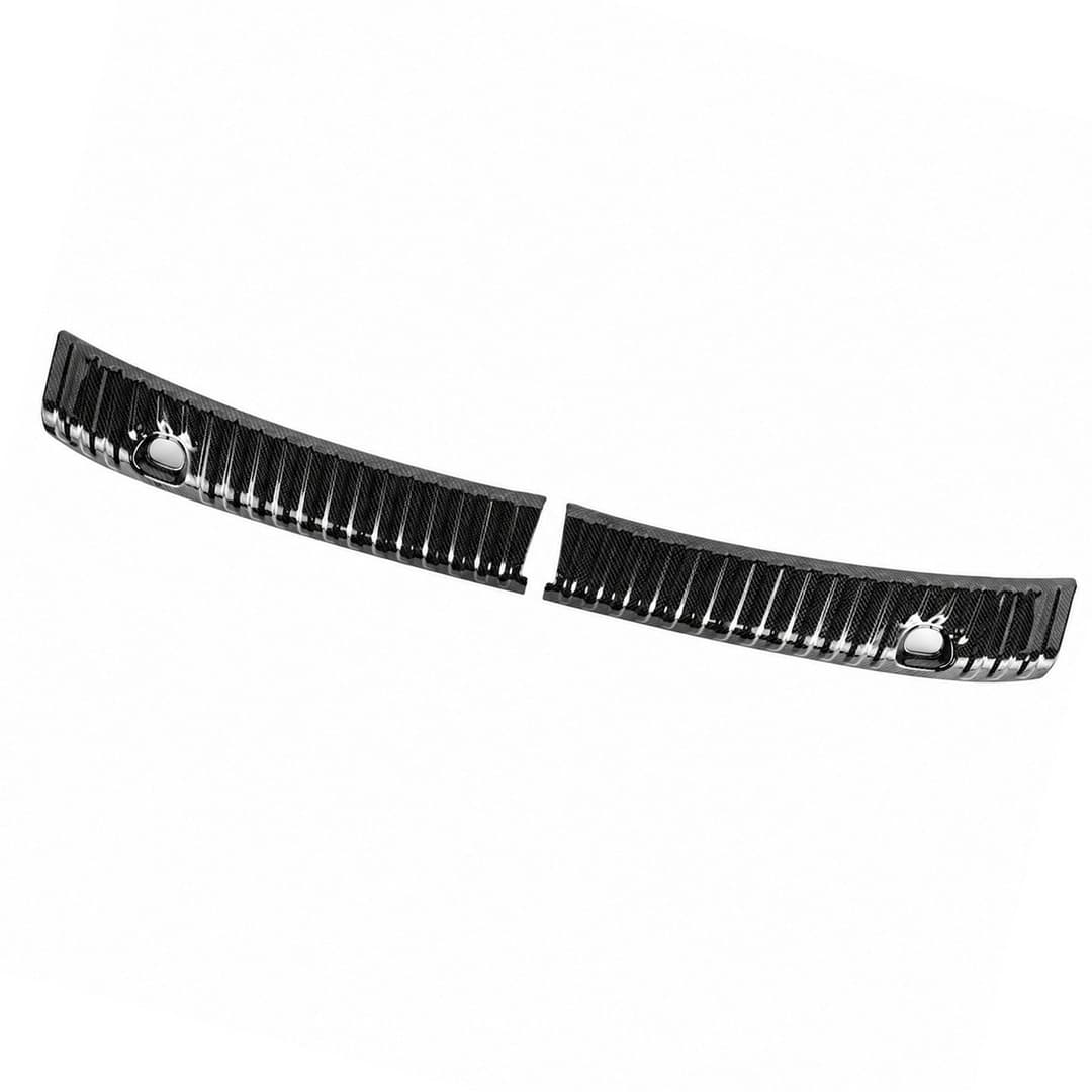 Protector de umbral de baúl de acero inoxidable para Model Y 2020–2025