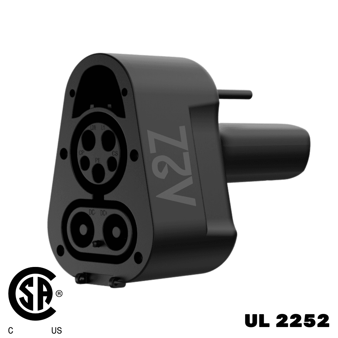 Adaptador A2Z Thunderstorm CCS1 a NACS DC