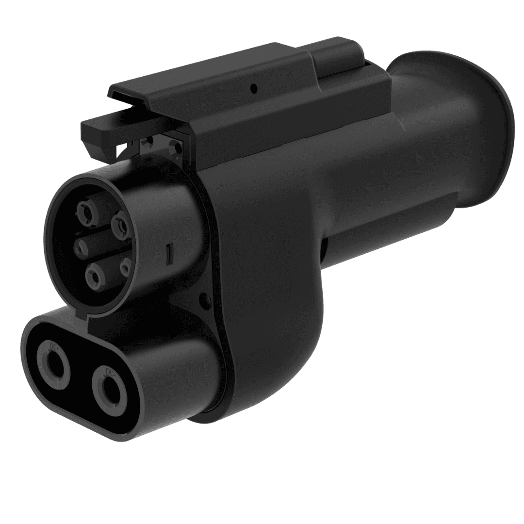 Adaptador A2Z NACS a CCS1 DC