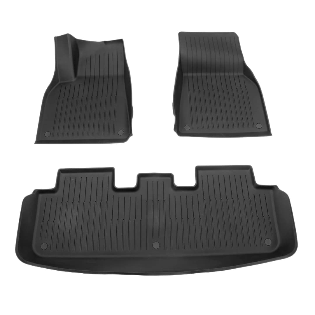 Juego de alfombras all-weather TPE para Tesla Model 3 2017–2023