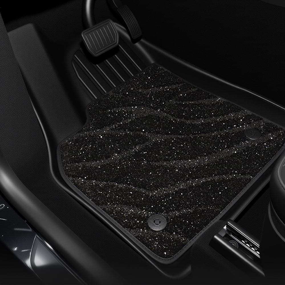 Alfombras doble capa TPE + alfombra para Tesla Model Y Juniper