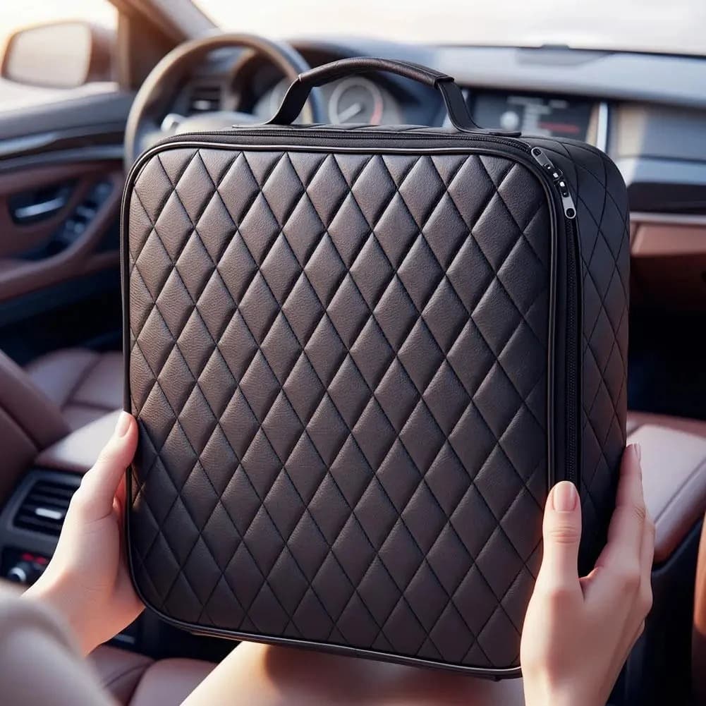 Bolsa acolchada para guardar el cable de carga
