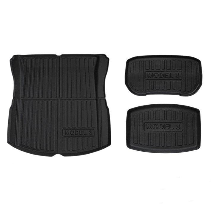 Protectores TPE de baúl trasero e inferior para Model 3 Highland