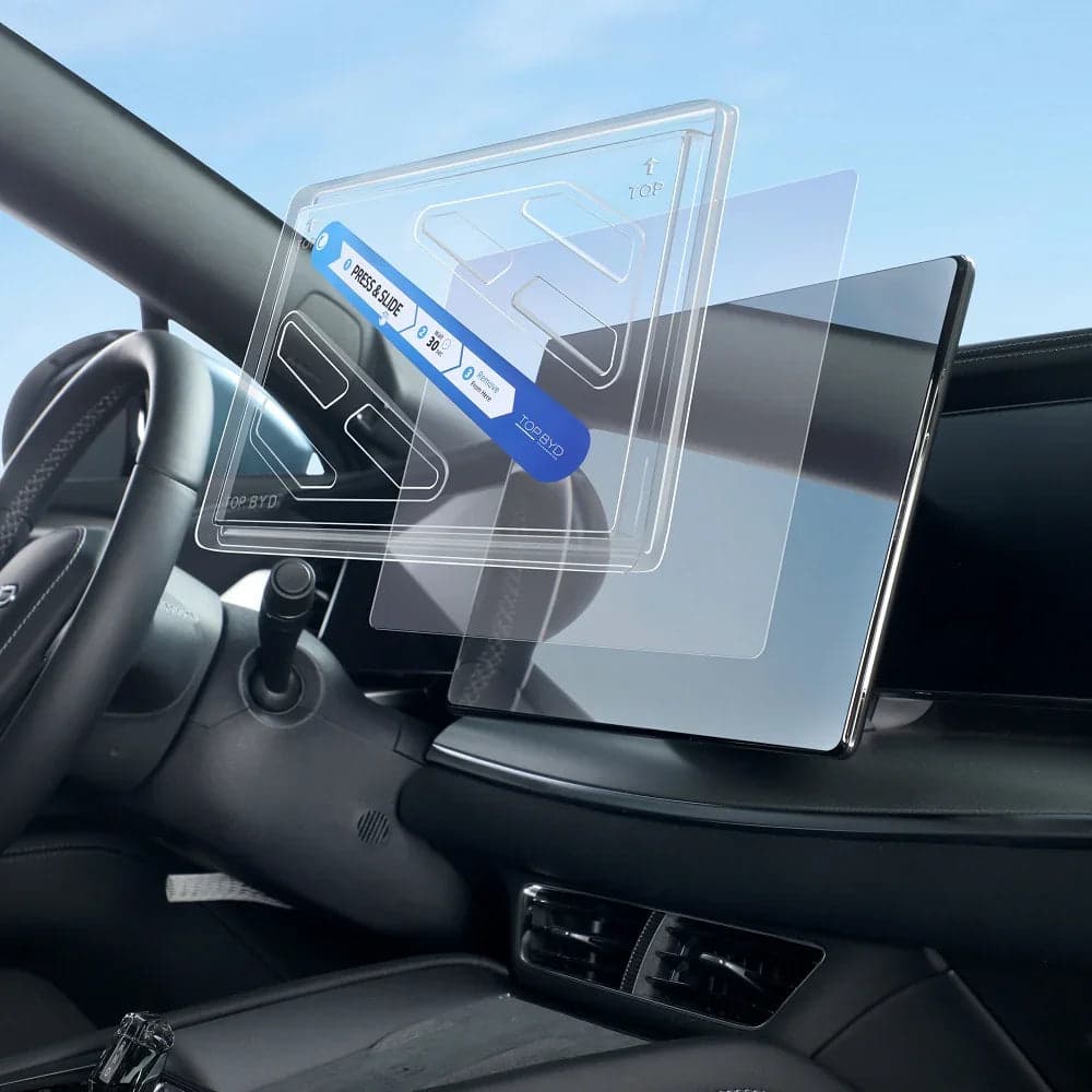 Protector de pantalla BYD con herramienta de instalación